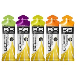 An image of different SiS Go gels to show the customer what they are buying.