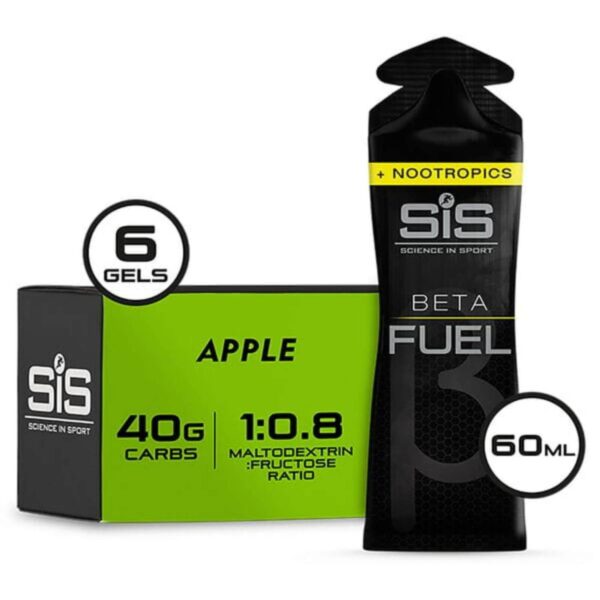SiS Beta Fuel Gels + Nootropics (200mg caffeine)